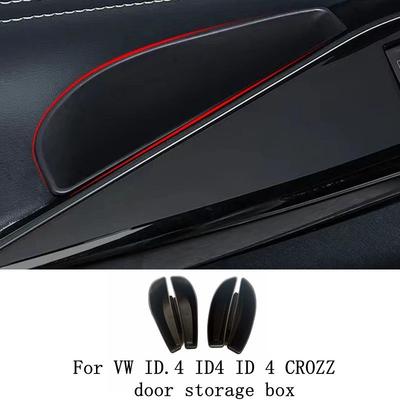 Для VW ID.4 ID4 ID 4 CROZZ Автомобильный интерьер Ручка двери Подлокотник Контейнер для хранения Органайзер Держатель Лоток Экономия места