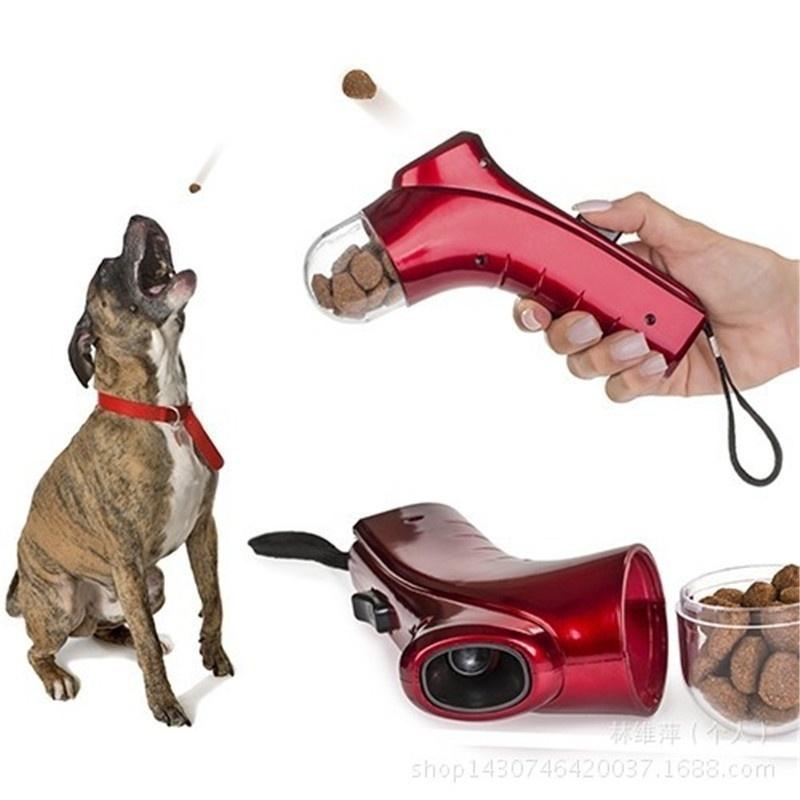 Pet Dog Treat Launcher Training Toy Dog Training Snacks Feeder