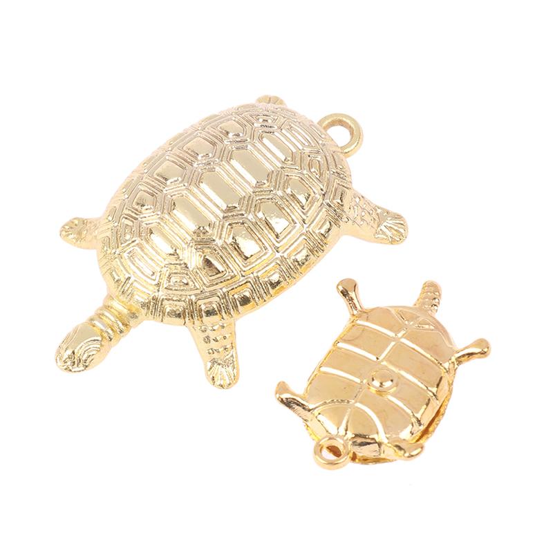 1 шт. японский кулон в виде черепахи с деньгами, маленькие золотые украшения в виде черепахи, охраняющие молитву, удачу, богатство, украшение дома, подарок
