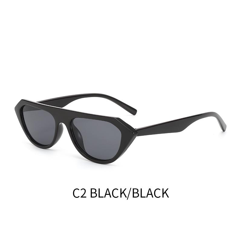 1 шт. Персонализированные Модные Солнцезащитные очки с Продвинутым Простым Полигональным Узором Зебры для Уличной Фотографии, Забавные Солнцезащитные очки