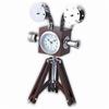 48.26 Cm Clock Retro Projector On Wood Tripod Stand Studio Projector Home, Office Decor
