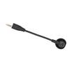 Plug and Play Gaming Headset Mic 15CM Gooseneck Hose Microphone for MMX100 MMX150 Online Voice Chat