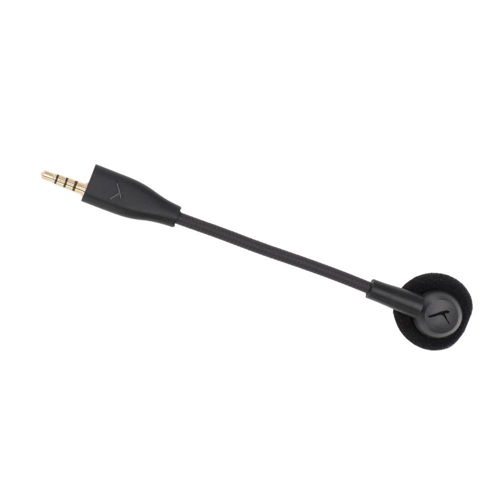 Plug and Play Gaming Headset Mic 15CM Gooseneck Hose Microphone for MMX100 MMX150 Online Voice Chat