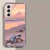 Чехол для телефона «Маленькая черепаха ползет к морю» для Samsung A16 A26 A36 A56 A17 A15 A25 A35 A55 A14 A24 A34 A54 A04S A05S G