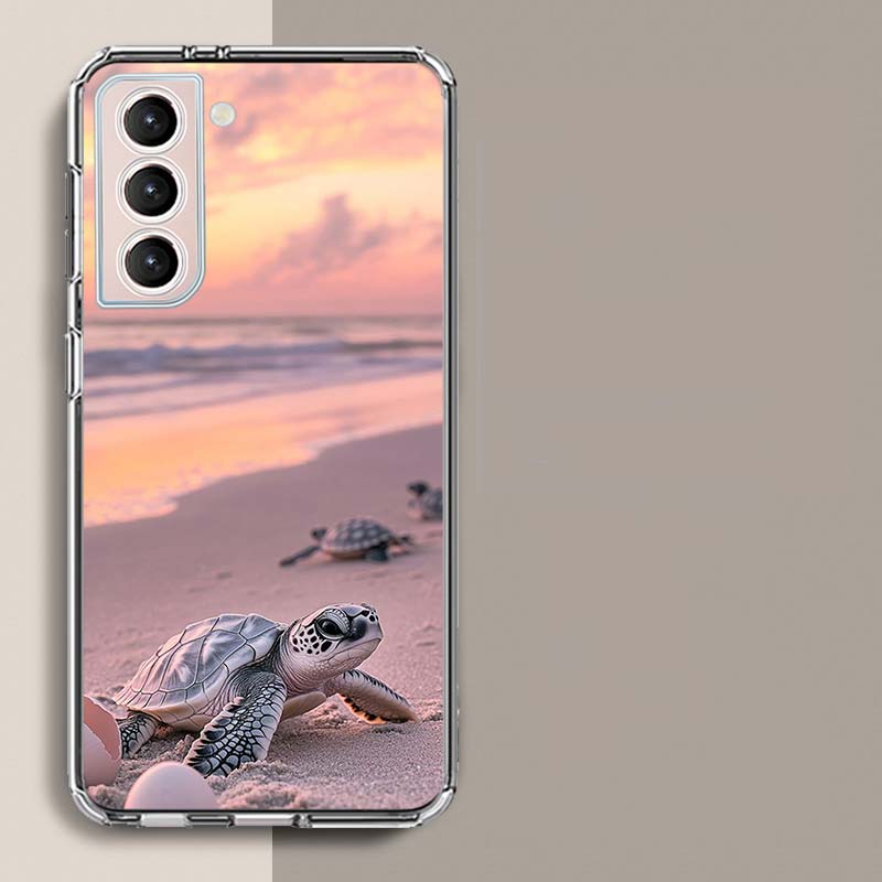Чехол для телефона «Маленькая черепаха ползет к морю» для Samsung A16 A26 A36 A56 A17 A15 A25 A35 A55 A14 A24 A34 A54 A04S A05S G