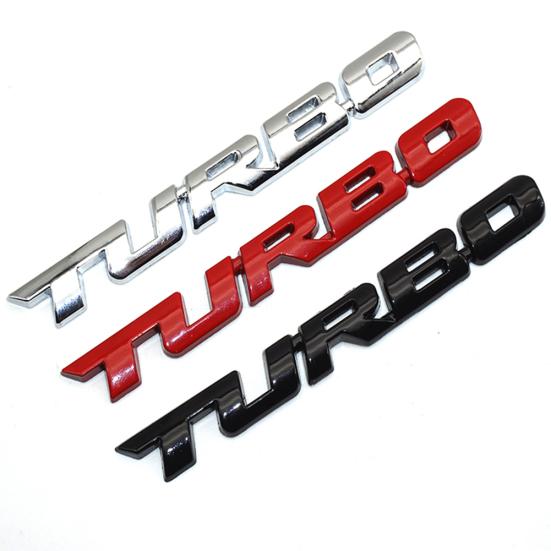 TURBO буква металлическая наклейка клей автомобильный значок наклейка авто эмблема Стайлинг Декор