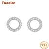 Tancise 925 Sterling Silver Zircon Earrings Drop Earrings For Women Wedding Party Gifts