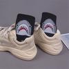 2 Pairs New Happy Men Socks Funny Shark Tube Sports Socks The Trend of  Meias Black White Street Novelty Skateboard