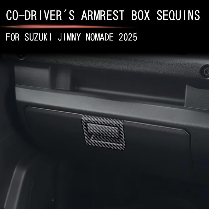 Car Glove Box Handle Cover Trim For Jimny Nomade 2025 Car Interior Accessories Sticker