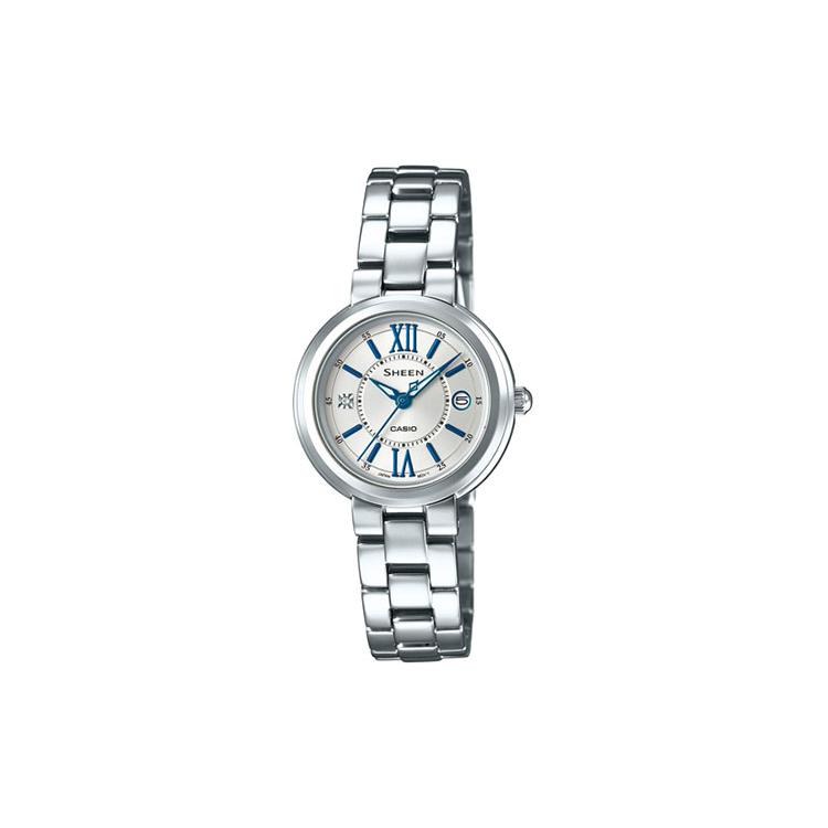 Casio Женские часы SHEEN 32 мм Серебристые SHE-4528D-7AUPR