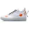 Li Ning CF COUNTERFLOW Скользкие, износостойкие, легкие низкие кеды для скейтборда Мужские Белые AGCP293-1