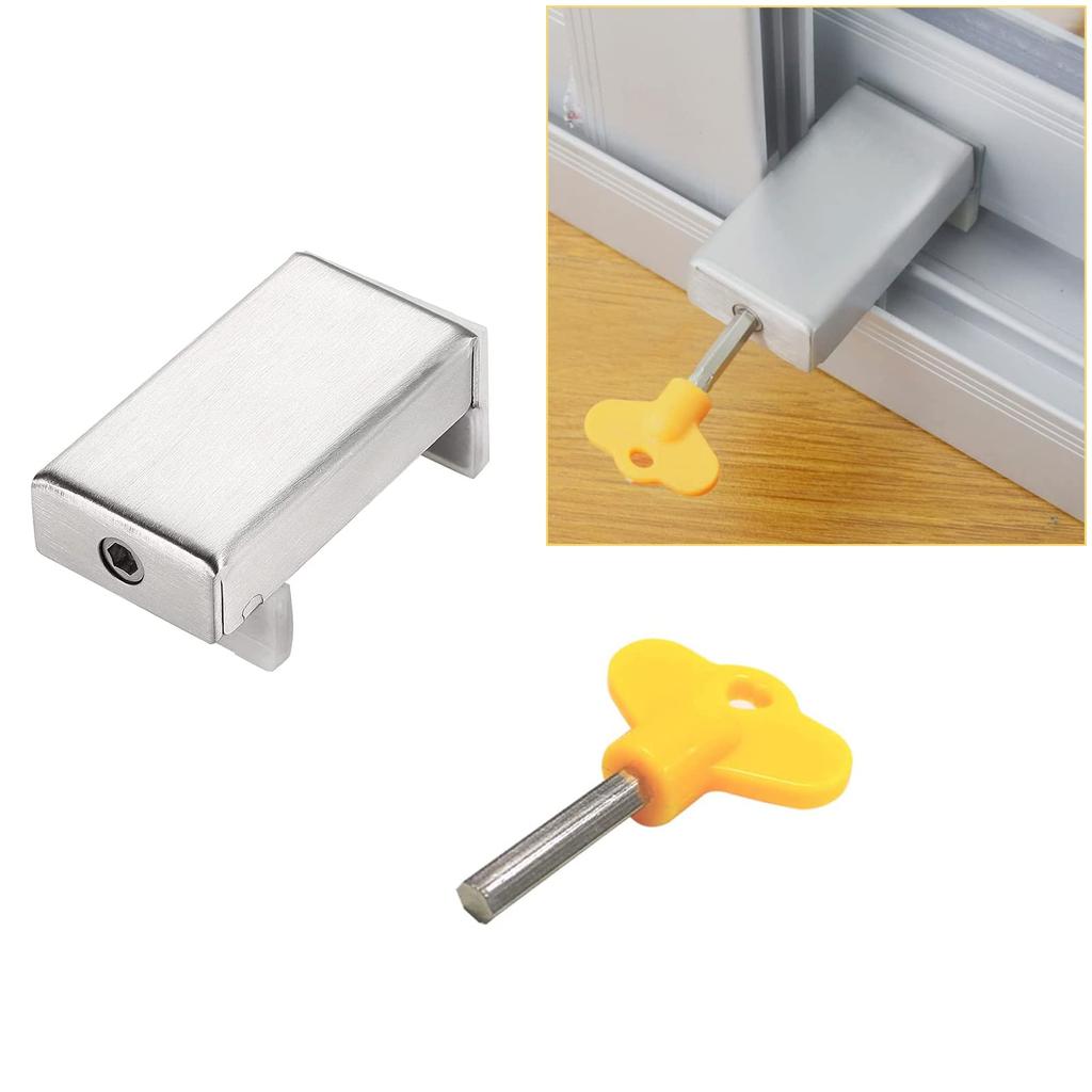 Sliding Door Lock,Window Locks,Window Lock Safety,Sliding Glass Door Lock,Child Safety for Home and Office