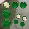 Floating Foam Lotus Flowers, Water Lilies, Lily Pads, Home Decoration, Pond Plants, Ornaments for