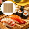 Бамбуковый коврик для суши, Коврик для скручивания суши из водорослей нори, Инструмент для приготовления домашнего суши для дома и ресторана