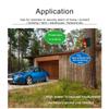 Солнечная сирена безопасности датчика движения на открытом воздухе с пультом дистанционного управления