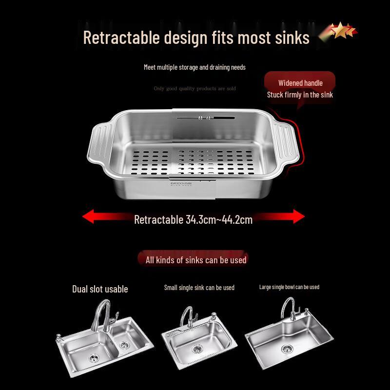 Выдвижная сушилка для посуды для кухонной раковины