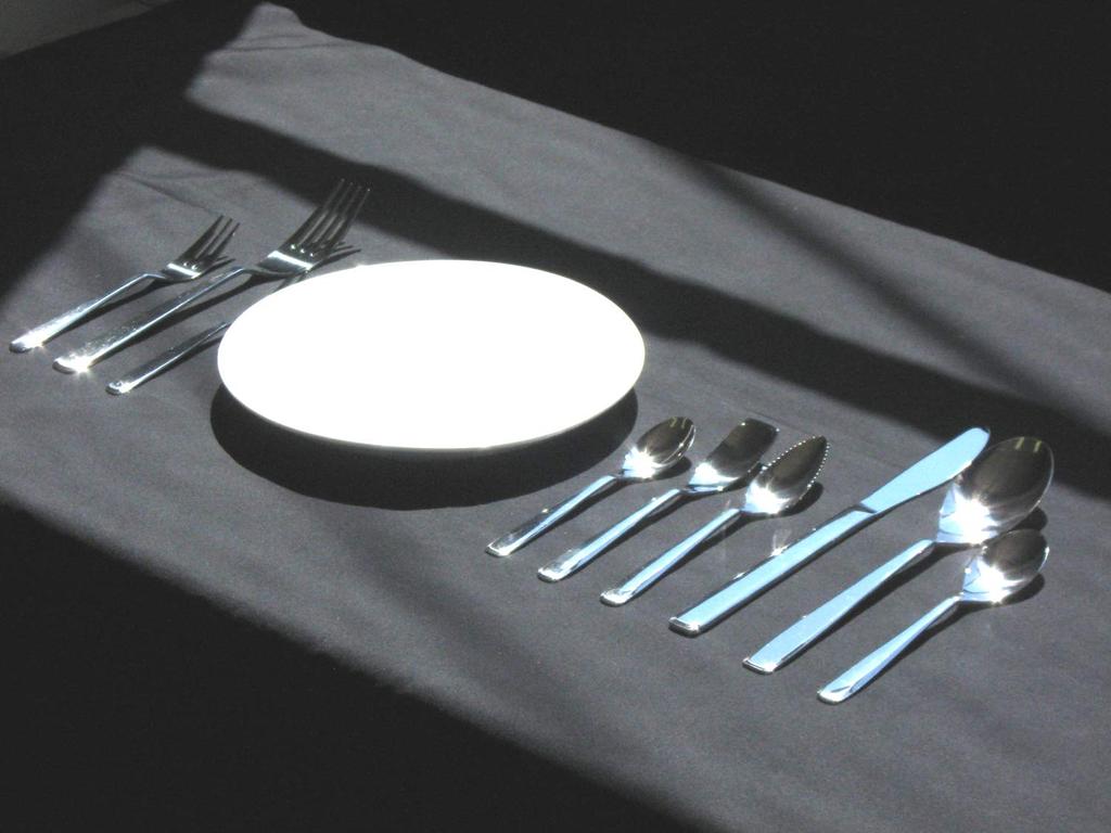 Nagao Slim Dinner Cutlery Set of 10 Stainless Steel Made In Japan