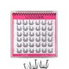 Segmented Individual Cluster Eyelashes Star Tree Glue Free False Eyelashes  Women