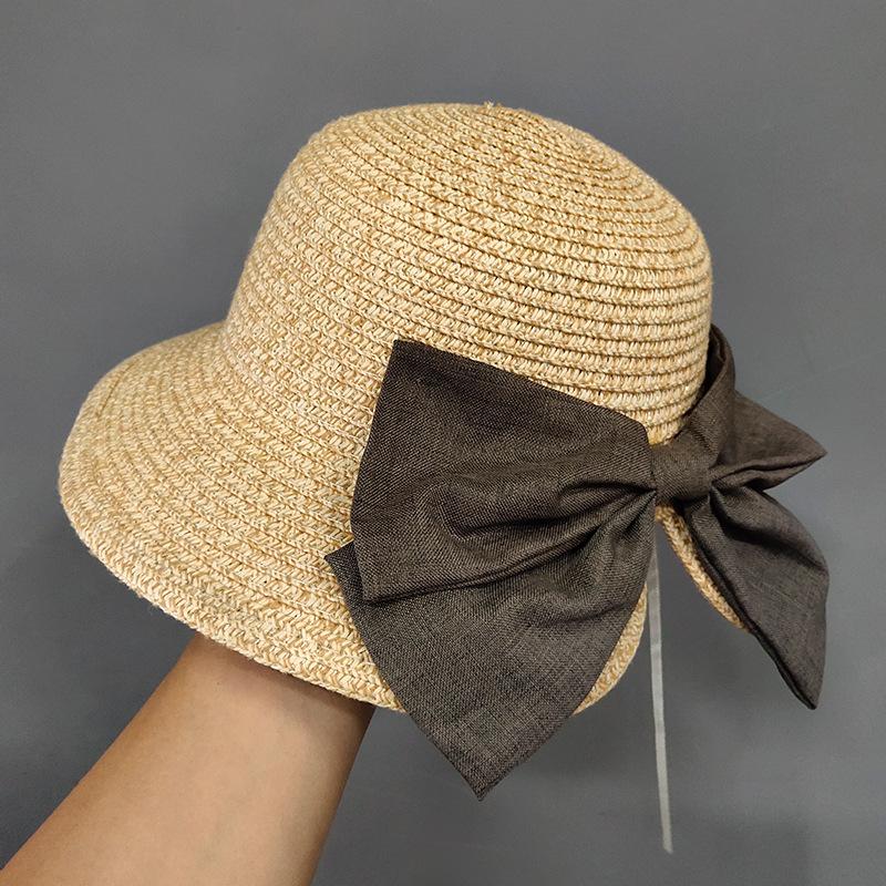 Children's sun hat Douyin handsome children's sun hat adjustable new big-brimmed empty top hat sunscreen hat for boys and girls