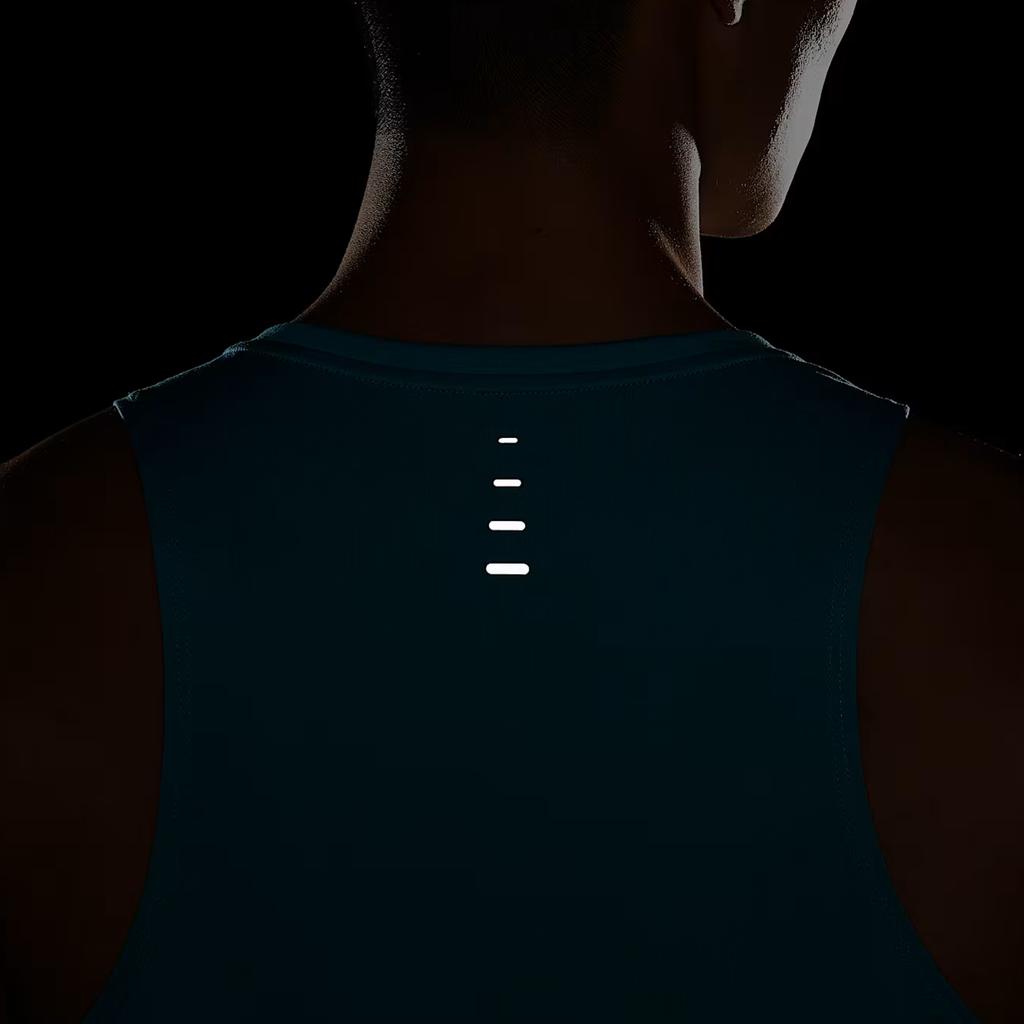 Nike Dri-FIT ADV Stride Модный универсальный удобный жилет с круглым вырезом Мужские топы Сине-зеленый HV5211345