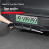 Комплект заднего спойлера-губы и ветровиков для Tesla Model Y (рестайлинг)