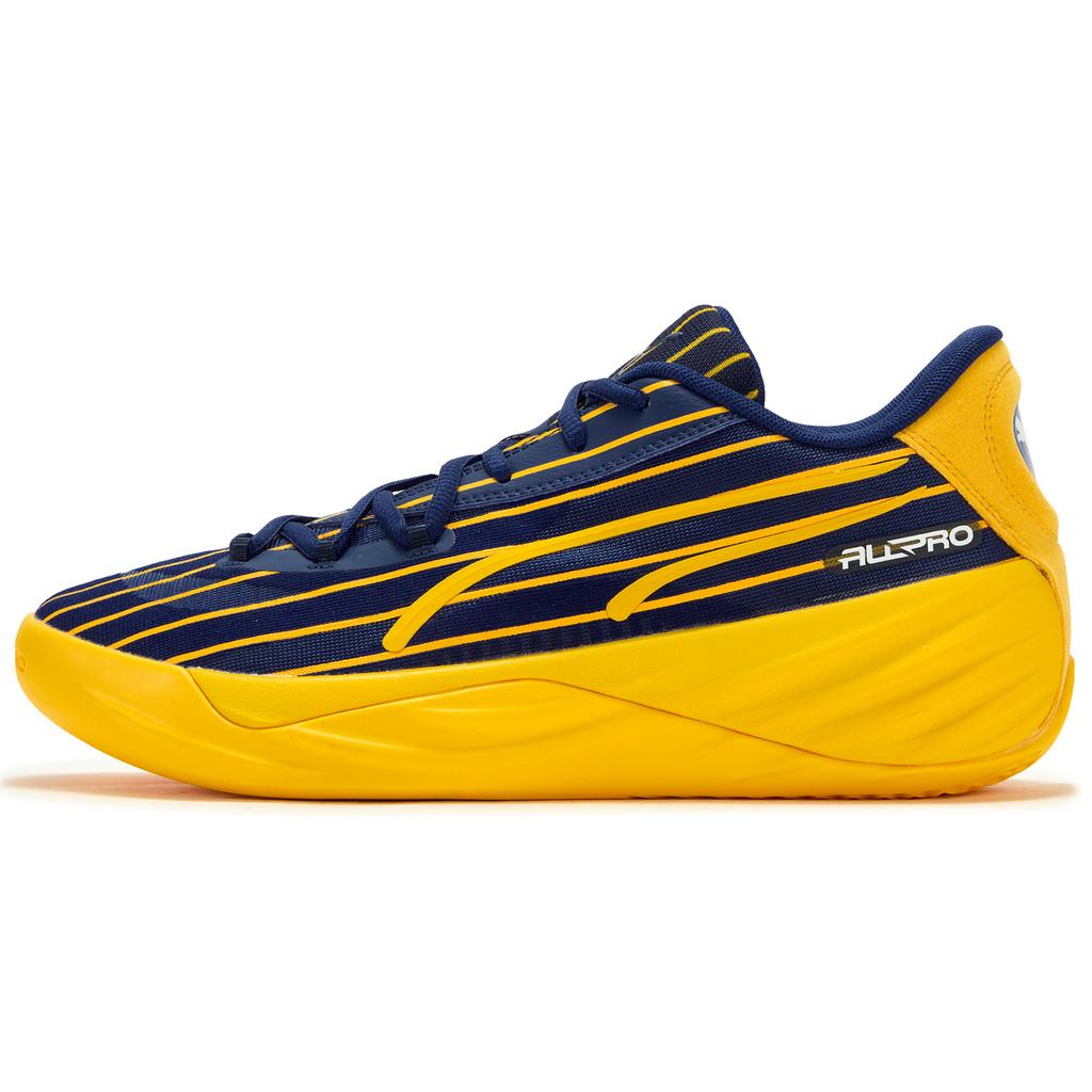 Tyrese Haliburton X Puma All-Pro Nitro Indiana Pacers Men Sneakers Blue Navy Gold 313307-01