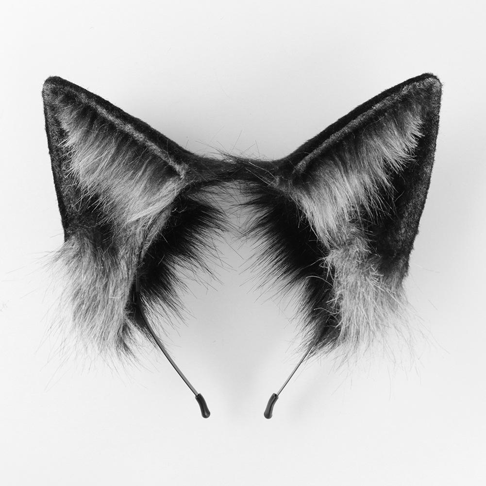 Handmade Nick Wilde Cosplay Set: Realistic Fox Ears Headband & Tail