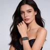 Магнитный Миланский Браслет из Нержавеющей Стали Для Whoop 5.0 Стандартной и ЭКГ Модели Без Пряжки Автоматическое Притяжение Запасной Ремешок для Часов