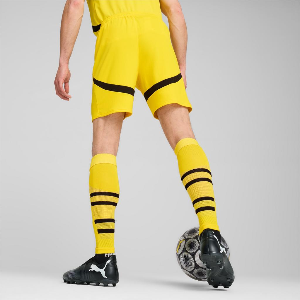 PUMA Borussia Dortmund SS24 Soccer Bottom Men's Yellow Black 774977-01