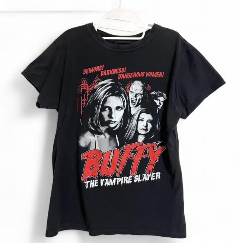 BUFFY THE VAMPIRE SLAYER T-shirt 2012 Copyright Size S-4XL Unisex T-Shirt