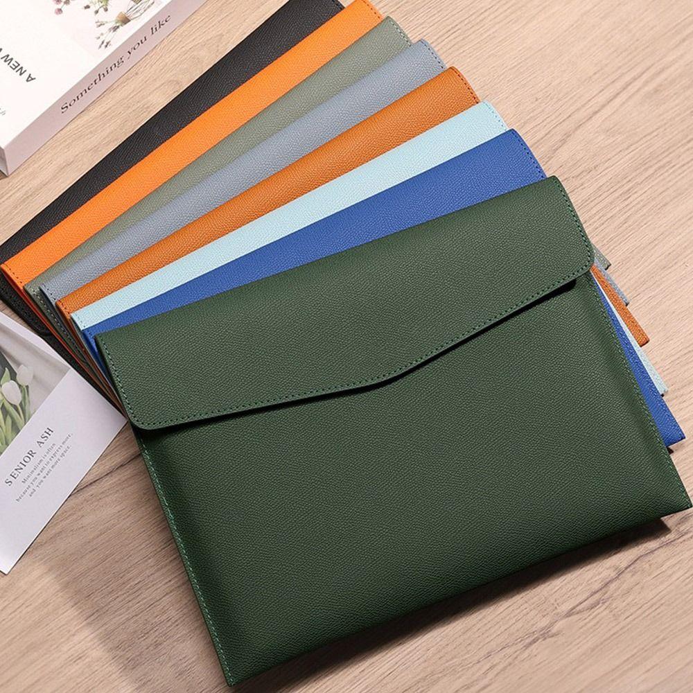 Кожа Кожаная Папка-файл А4 Сумка для документов А4 Папка-конверт Школа Офис