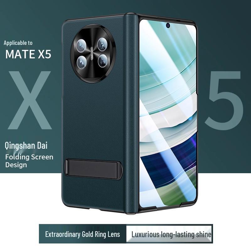 Чехол-книжка из натуральной кожи для Huawei Mate X5 - Коллекционное издание