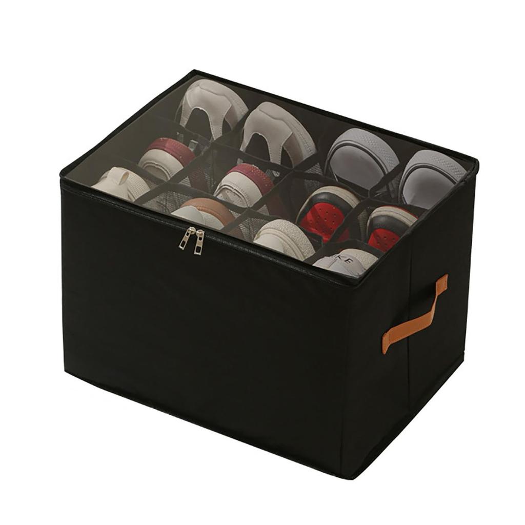 Органайзер для обуви для шкафа, тканевые кубики для хранения обуви под кроватью, органайзер для хранения обуви, складывающийся в стопку, чехол для хранения обуви для фигурок