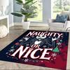 Christmas Nightmare Area Rug Design for Dining Room Bedrooms Outdoor Game Room Anti-slip Rug Decorate Offices