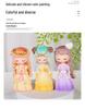 Fashionable Zodiac Ornaments: Hand-Painted Resin Figurines for Girls' Bedrooms