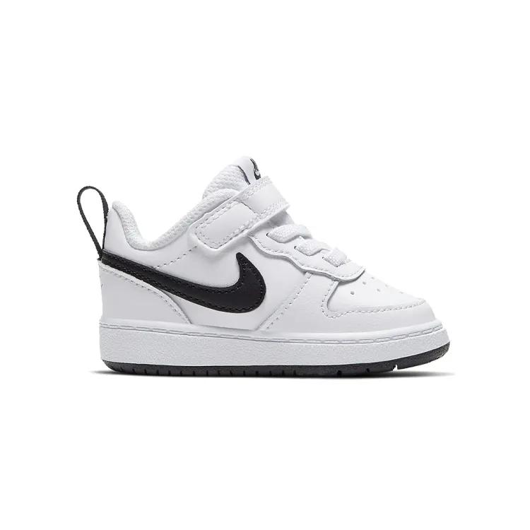 Nike Court Borough Low 2 Toddler 'White Black' (Unisex) White / Black Toddler Shoes BQ5453 104