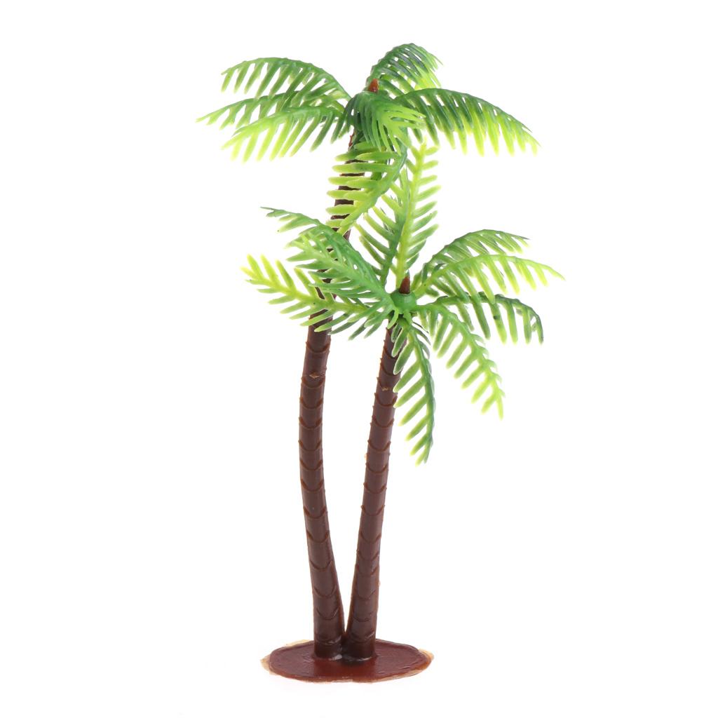 Miniature Artificial Plant Simulation Palms Tree Simulated Landscape Decoration Ornament Gardening Props