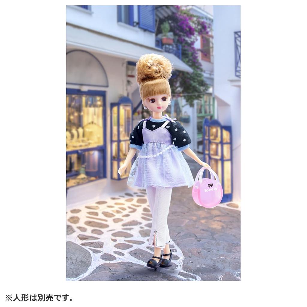TAKARA TOMY Платье Пеплум Лента Игрушка Возраст Ликка-чан LW-18 Одевание 3+