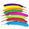 10Pcs/Lot Long Turkey Feathers For Christmas Decoration DIY Headband Creative Leisure Wedding Angel Wings Plume Hair Accessories