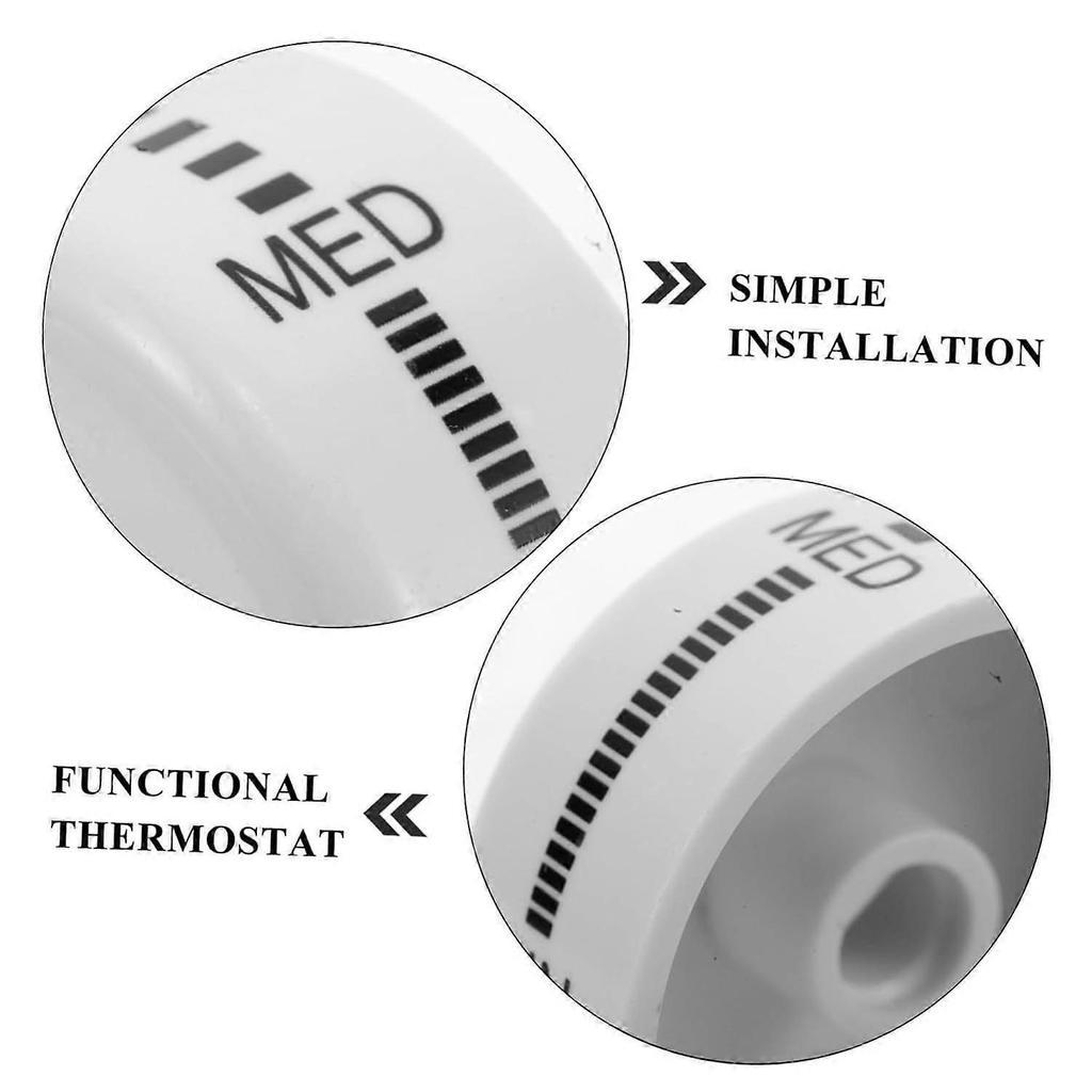 4-Piece Replacement Refrigerator Temperature Control Knob Cap for Refrigerator Thermostat Knob