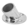 32mm1.26in Round Hand Rail Base 60 Degree Fitting Stainless Steel Marine Hardware for Boats Yachts