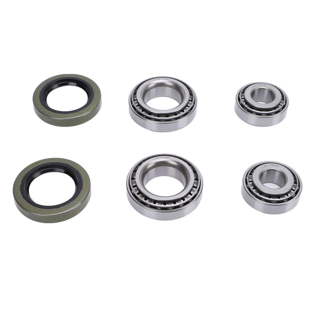 2 комплекта подшипников ступицы колеса прицепа с защитой Professional LM11949 LM11910 для 1 1/4 дюйма 3/4 дюйма A