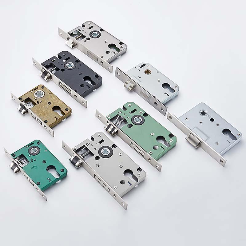 Stainless Steel Lock Body Lock Core Indoor Bedroom Lock Tongue Lock Universal Type Room Household Silent Wooden Door Lock