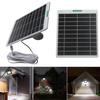 Solar Panels 5W Single Crystal Silicon Micro USB/Type-C Outputs Solar Panel IP65 Waterproof Lightweight Solar Panel Kit