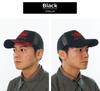 Norton Camo Twill Mesh Cap with Embroidered Logo Free Men's (251n8701) (JP, Alphabet, Size, Black)