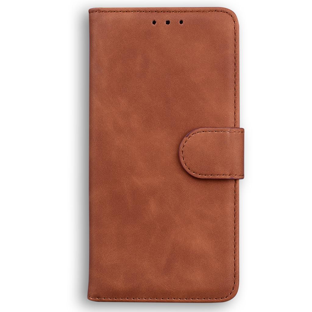 For Samsung Galaxy A07 5G Case Solid Color Leather Wallet Phone Cover