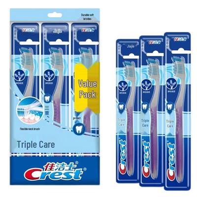 Зубные щетки Crest Triple Care с мягкой щетиной (3-Pack)