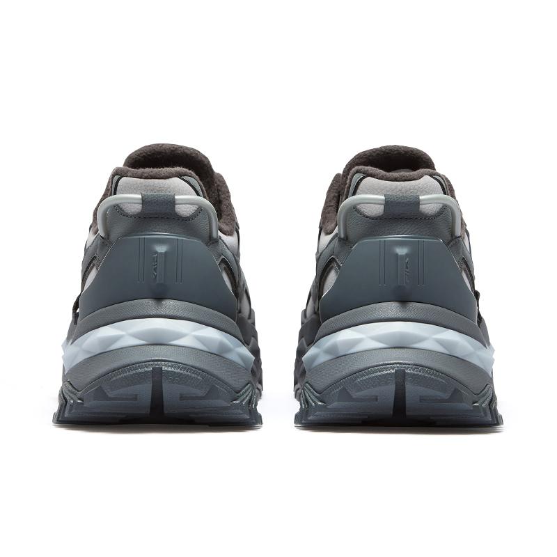 Fila Fusion Bianco We Леденцы Удобные Универсальные Увеличивающие Рост Теплые Папины Ботинки Мужские кроссовки Теневой-Черный Серый T12M531009FDA
