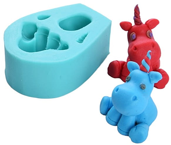 3D Unicorn Silicone Fondant Mold