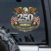 Yousheng Наклейка Флаг США к 250-летию Патриотическая 1776-2026 250 Лет Америки Наклейка на Автомобиль Наклейка на Бампер ко Дню Независимости для Окон Автомобиля